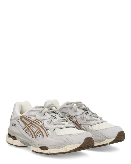 Asics White Leather Sneaker