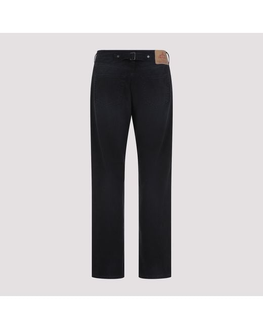 Prada Black Cotton Jeans for men