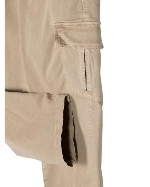 Aspesi White Pants With Large Pockets