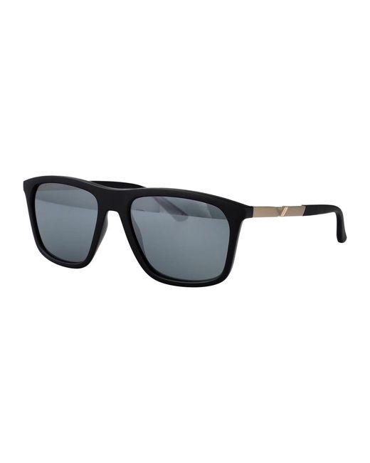 Emporio Armani Black Acetate Sunglasses