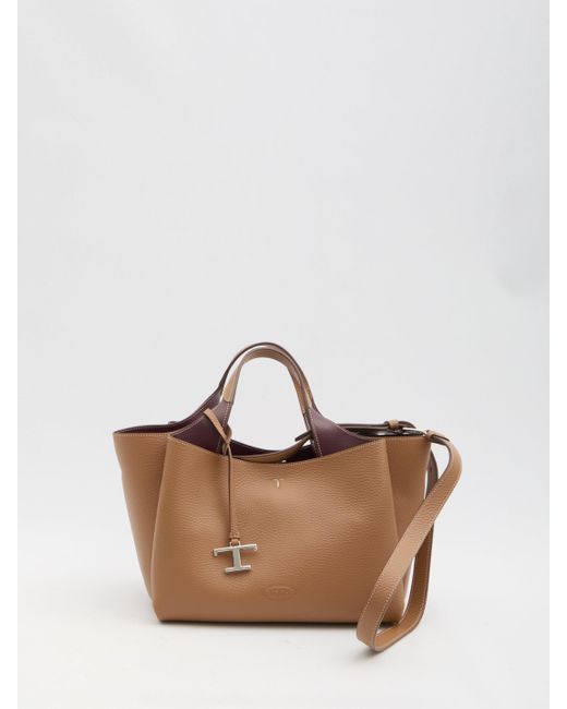 Tod's Multicolor Grained Leather Shoulder Bag