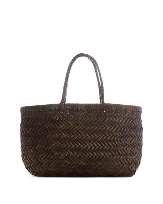 Dragon Diffusion Brown Buffalo Leather Handbag