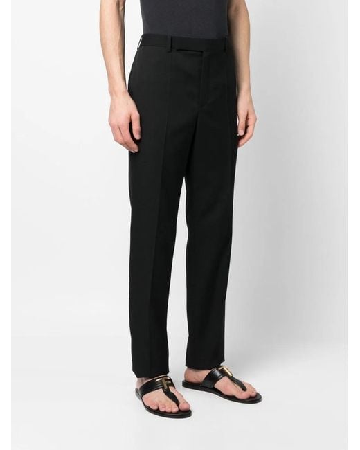 Saint Laurent Black Tailleur Pants for men