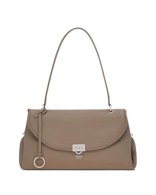 Ferragamo Brown Dark Handbag