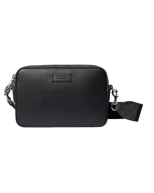 Gucci Black Leather Small Clutch for men