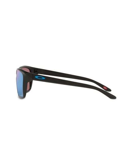 Oakley Blue Matte Rectangle Prizm Lenses