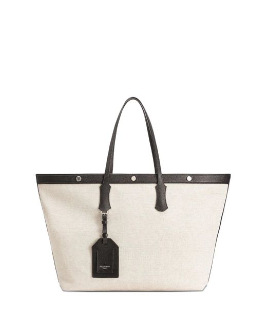 Dolce & Gabbana White Bags Tessuto for men