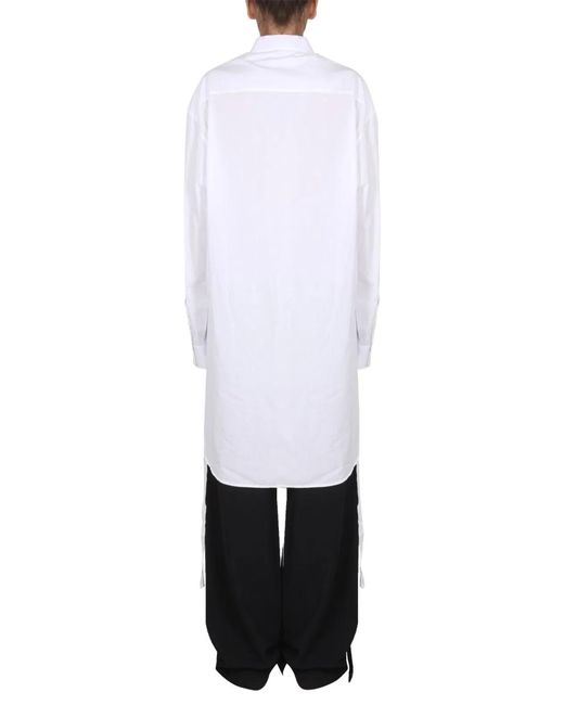 Ann Demeulemeester White Shirt Kirsten