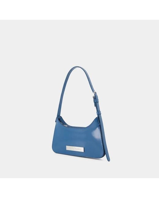 Acne Blue Platt Micro Shoulder Bag
