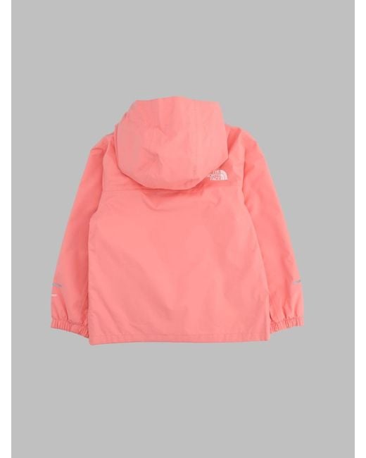 The North Face Pink Kid Antora Rain Jacket Meridian/Dusk