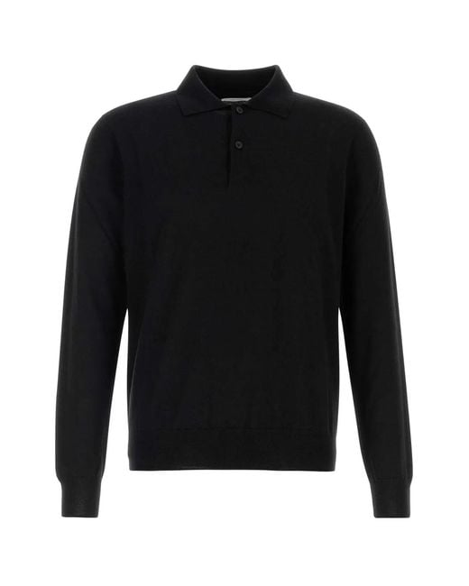 The Row Black Selio Top for men