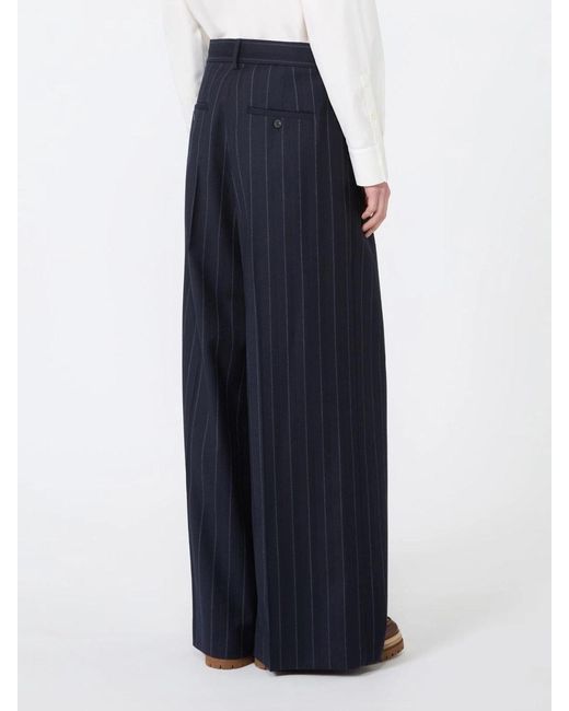Weekend by Maxmara Blue Wkdnebbie Trouser
