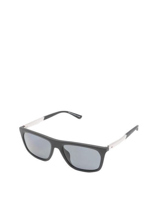 Emporio Armani Gray Acetate Sunglasses for men