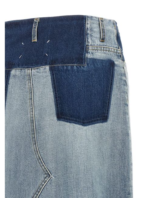 Maison Margiela Blue Denim Skirt