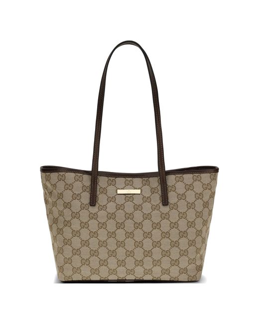 Gucci White Tribeca Small Tote Bag