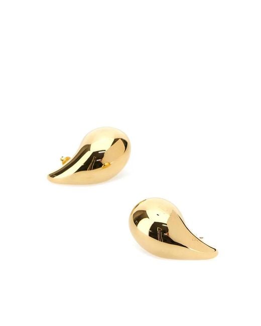 Bottega Veneta Metallic Earrings