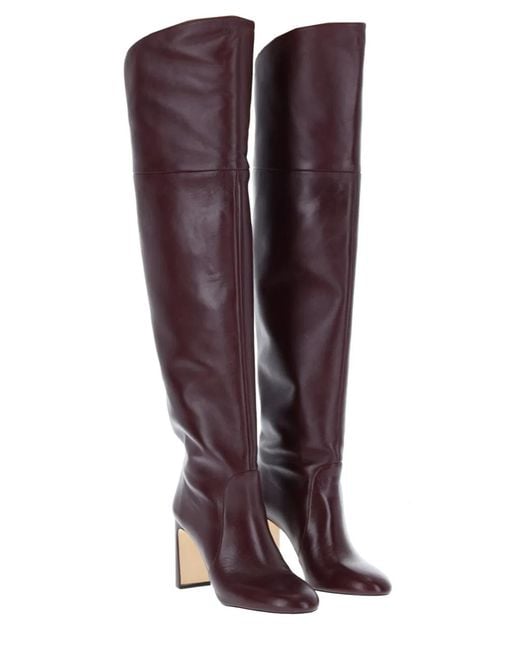 Stuart Weitzman Purple Boot "Babette"