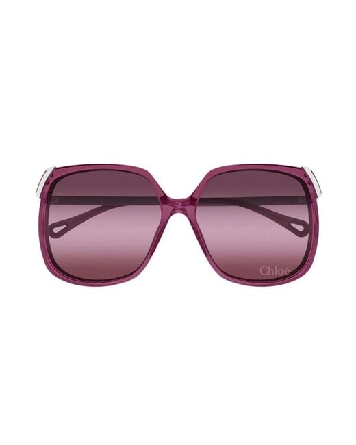 Chloé Purple Ch0286S 003