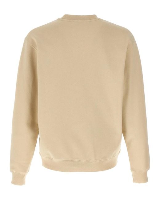 Jacquemus Natural 'Le Sweatshirt Gros Grain' Sweatshirt for men
