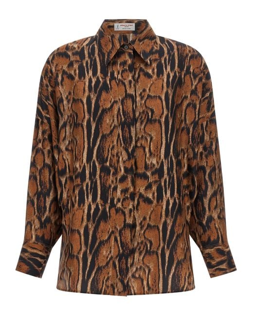 Alberto Biani Brown 'Riviera' Shirt