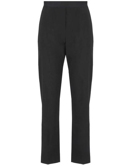 MSGM Black Wool Pants