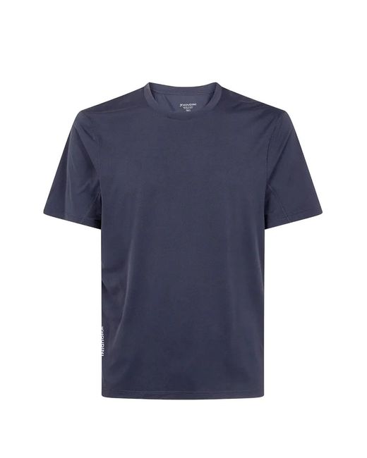 Houdini Sportswear Blue "Pace Air" Tee for men