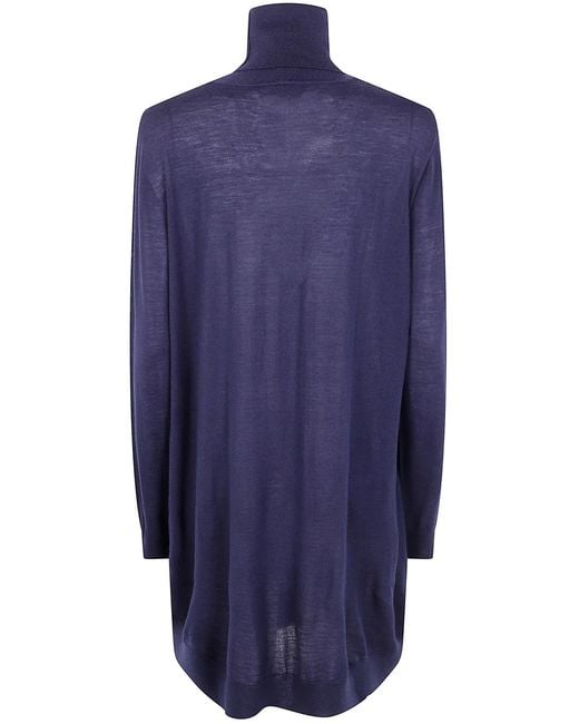Liviana Conti Blue "Isa"Long Sleeved Sweater