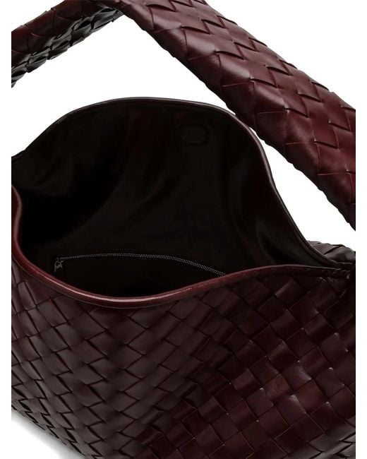 Bottega Veneta Purple Large Hop Shoulder Bag