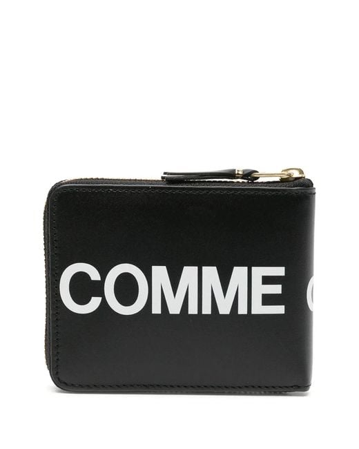 Comme des Garçons Black Wallet Huge Logo Wallet for men