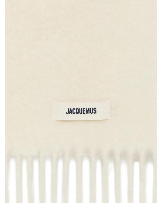 Jacquemus White Lecharpe Carro for men