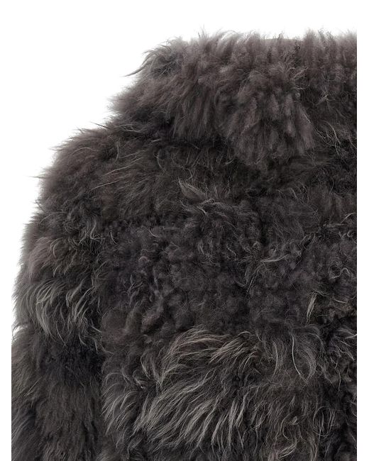 Simonetta Ravizza Gray 'Flen' Coat