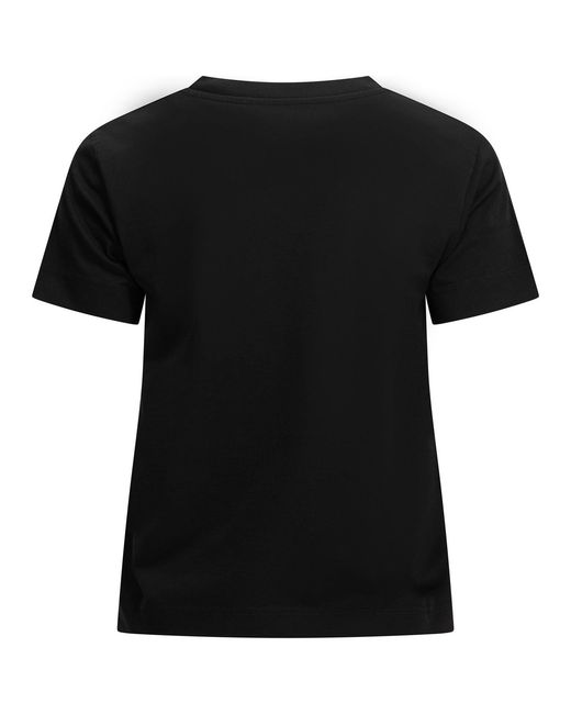 Givenchy Black Cotton Crewneck T-Shirt