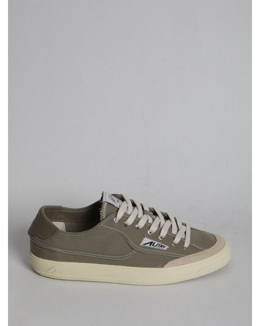 Autry Gray Windscape Low Sneakers for men