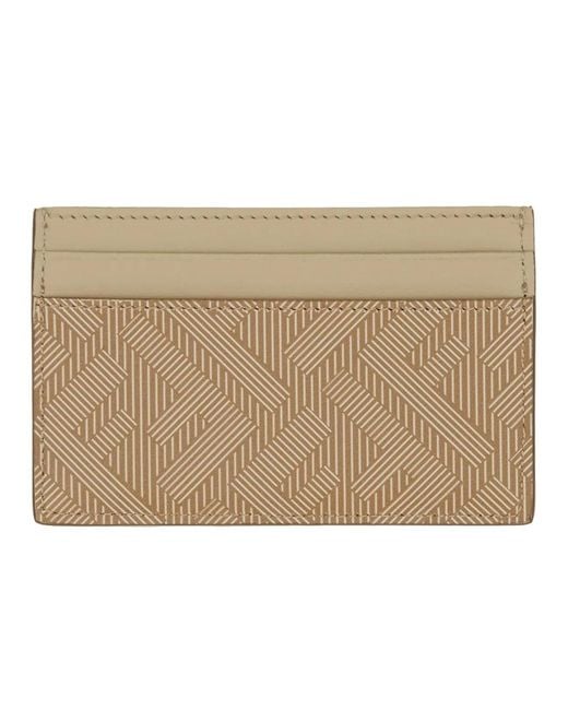 Fendi Natural Shadow Card Holder for men