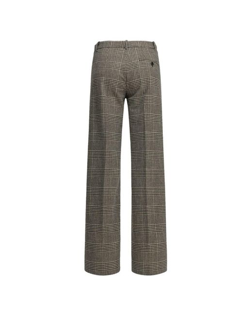 Circolo 1901 Gray Cotton Trousers