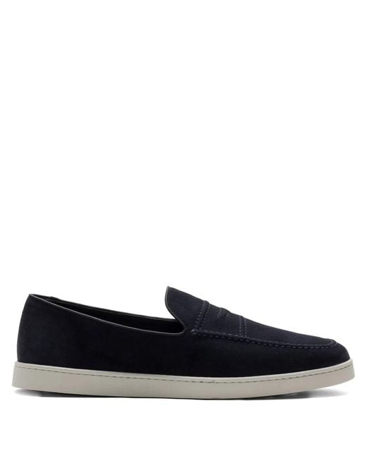 Church's Black Calf Leather Flat Shoes for men