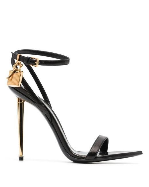 Tom Ford Black Ponty Naked Sandal