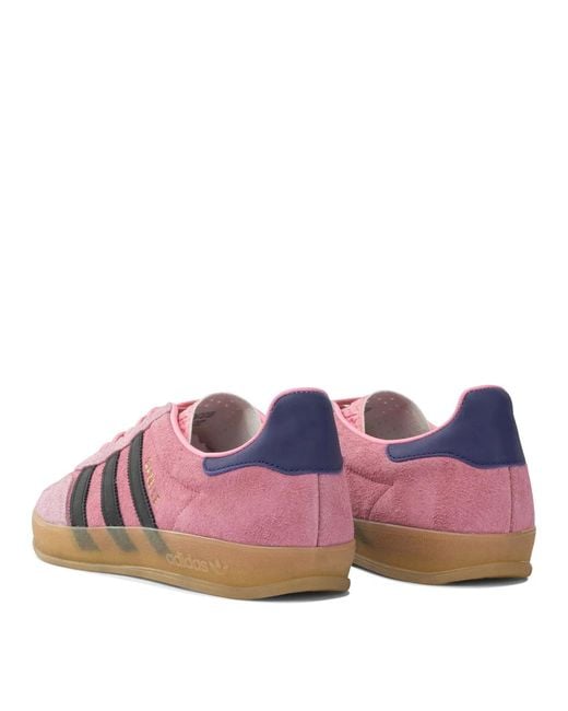Adidas Originals Pink "Gazelle Indoor" Low Sneakers