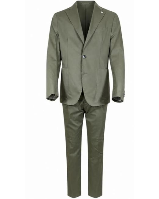 Manuel Ritz Green Cotton Dress for men