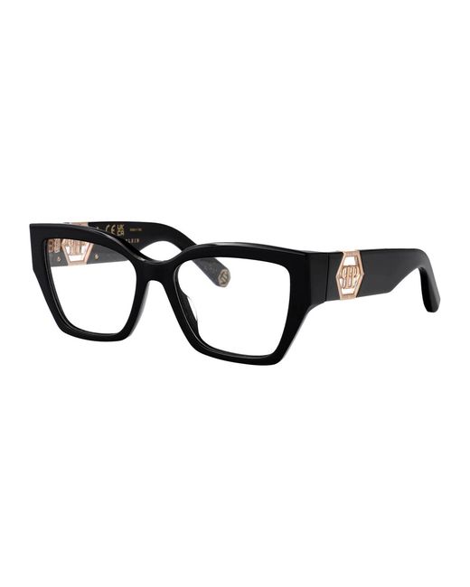 Philipp Plein Black Acetate Glasses
