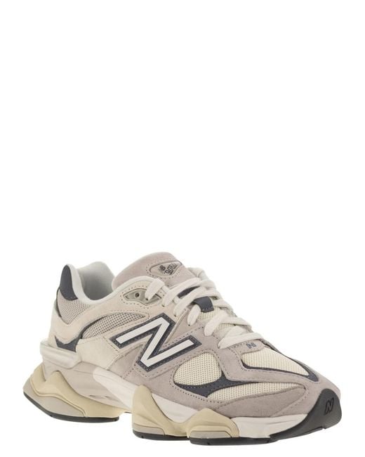 New Balance White 9060