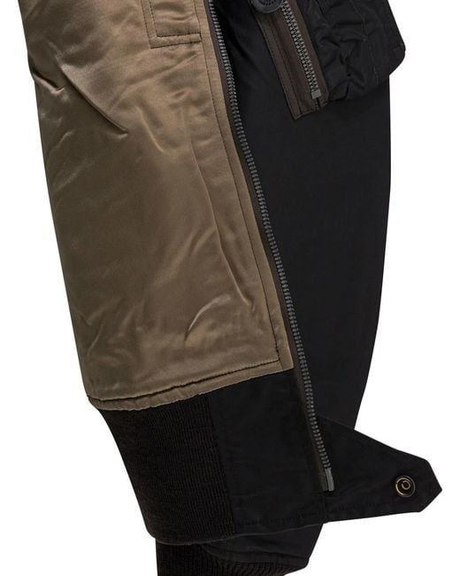 Buzz Rickson's Black "Skyline" Bomber for men