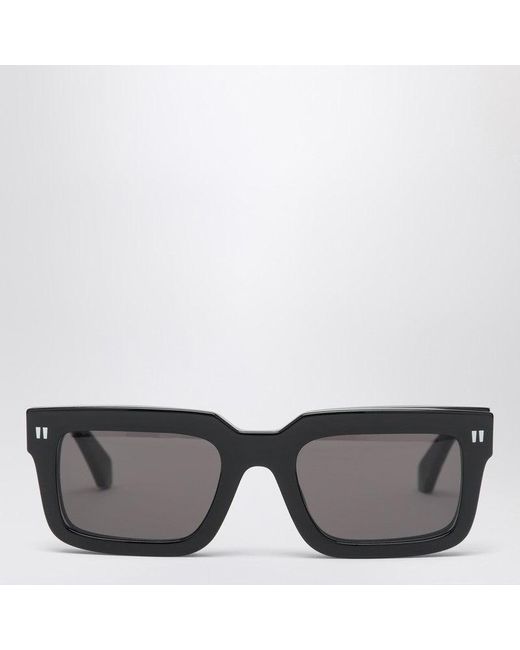 Off-White c/o Virgil Abloh Black Clip-On Sunglasses 2 for men