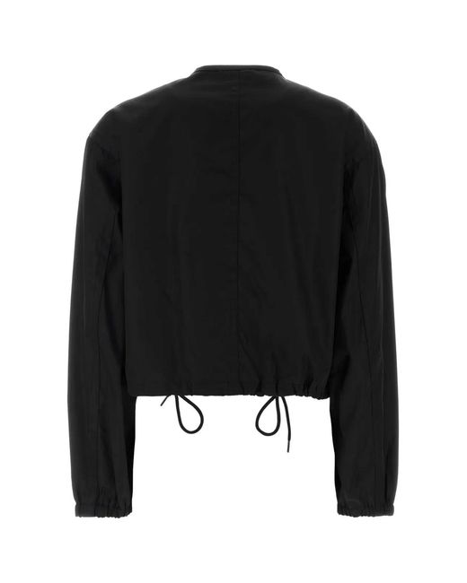 Prada Black Giubbotti
