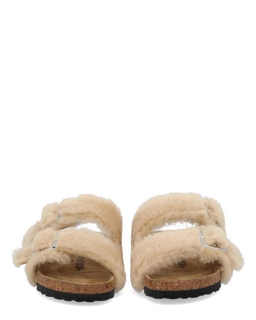Birkenstock Natural Leather Sandals