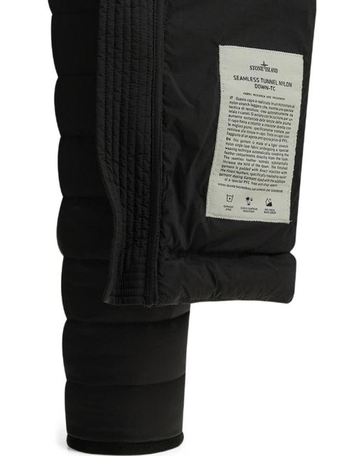 Stone Island Black Polyamide Jacket for men