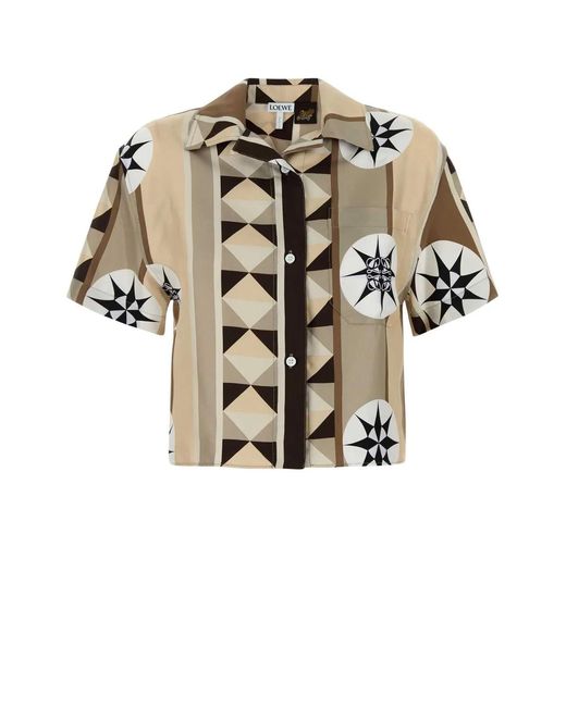 Loewe Multicolor Satin Paula S Ibiza Shirt