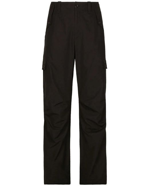 Dolce & Gabbana Black Dolce & Gabbana Roma Pants for men