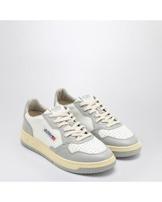 Autry Metallic Two-Tone Medalist Sneakers for men