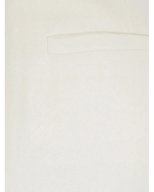 Antonelli White "Robinia" Trousers